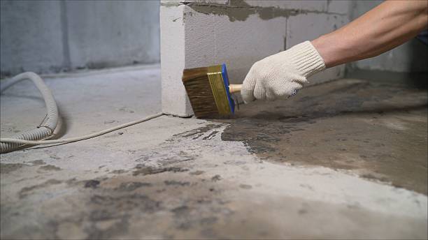 SJ Waterproofing Pros Basement Waterproofing coverage map for Amherst Junction, WI and surrounding area